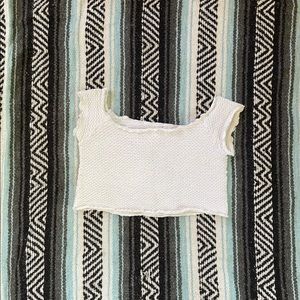 Free People white crop